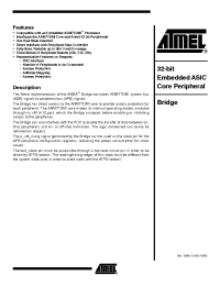 Datasheet BRIDGE manufacturer ATMEL