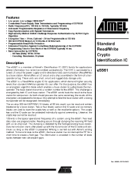 Datasheet E5561A-DOW manufacturer ATMEL