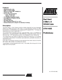Datasheet T61162E manufacturer ATMEL