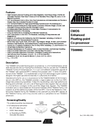 Datasheet TS68882MFB/C16 manufacturer ATMEL