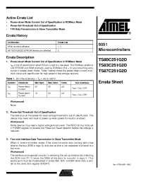 Datasheet TS83C251G2D manufacturer ATMEL