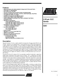 Datasheet UA1084 manufacturer ATMEL