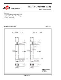 Datasheet B3318-GB manufacturer AUK