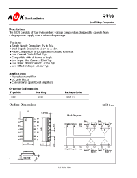 Datasheet S339 manufacturer AUK