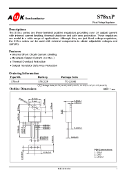 Datasheet S7806P manufacturer AUK