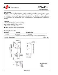 Datasheet S7809PIC manufacturer AUK