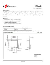 Datasheet S7810D manufacturer AUK