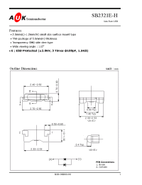 Datasheet SB2321E-H manufacturer AUK