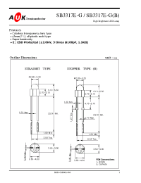 Datasheet SB3317E-GB manufacturer AUK