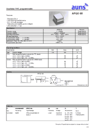 Datasheet APQO08 manufacturer Auris