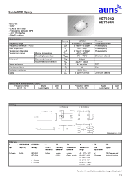 Datasheet HE7052 manufacturer Auris