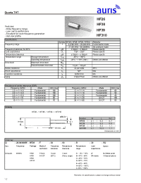 Datasheet HF310 manufacturer Auris