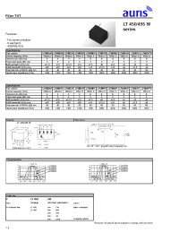 Datasheet LT450DW manufacturer Auris