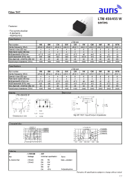 Datasheet LTM450CW manufacturer Auris