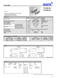 Datasheet TC206BMJ manufacturer Auris