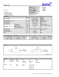 Datasheet TC-26 manufacturer Auris