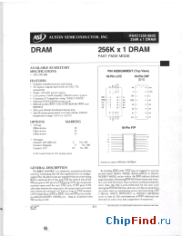 Datasheet AS4C1259-12 manufacturer Austin