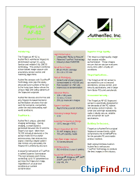 Datasheet AF-S2 manufacturer Authentec