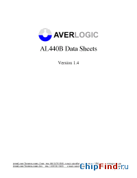 Datasheet AL440B manufacturer AverLogic