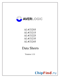 Datasheet AL4CE215 manufacturer AverLogic