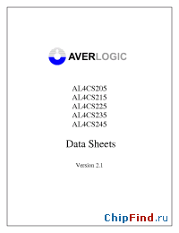 Datasheet AL4CS205 manufacturer AverLogic