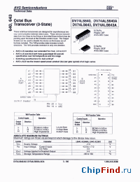 Datasheet DV74ALS640 manufacturer AVG