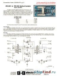Datasheet 232OPINA manufacturer B&B Electronics