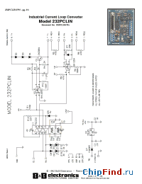 Datasheet 232PCLIN1795 manufacturer B&B Electronics