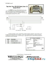 Datasheet 9PCDT4300 manufacturer B&B Electronics