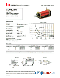 Datasheet SCN1330 manufacturer Bicron