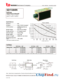 Datasheet SD1564N manufacturer Bicron