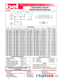 Datasheet 0401-1403-03 manufacturer BEL Fuse