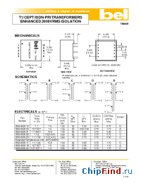 Datasheet 0553-6500-20 manufacturer BEL Fuse