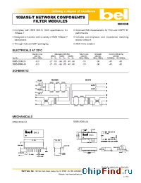 Datasheet 0556-2006-24 manufacturer BEL Fuse