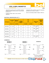 Datasheet 0560-6600-12 manufacturer BEL Fuse