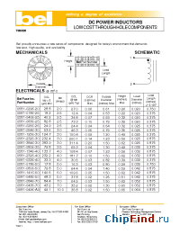 Datasheet 0581-0296-20 manufacturer BEL Fuse