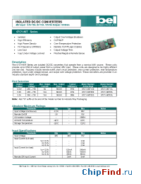 Datasheet 07CY-60T033 manufacturer BEL Fuse