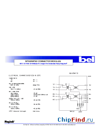 Datasheet 0811-1X1T-36 manufacturer BEL Fuse