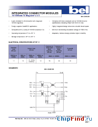 Datasheet 0811-2X4R-28 manufacturer BEL Fuse