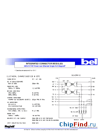 Datasheet 0813-1X1T-57 manufacturer BEL Fuse
