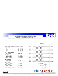Datasheet 0813-1X4T-43 manufacturer BEL Fuse