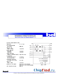 Datasheet 0813-1X4T-57 manufacturer BEL Fuse