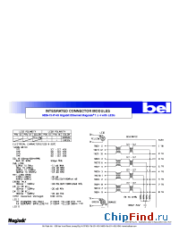 Datasheet 0826-1X4T-43 manufacturer BEL Fuse
