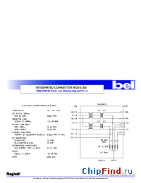 Datasheet 0833-2X8R-55 manufacturer BEL Fuse