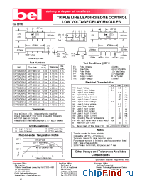 Datasheet A477-A3 manufacturer BEL Fuse