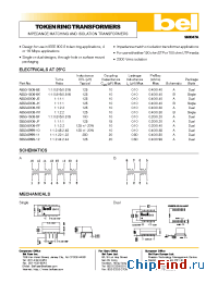 Datasheet A553-1506-6E manufacturer BEL Fuse