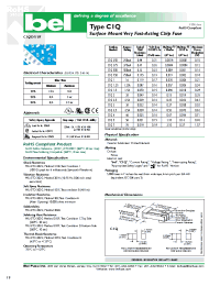 Datasheet C1Q500 manufacturer BEL Fuse