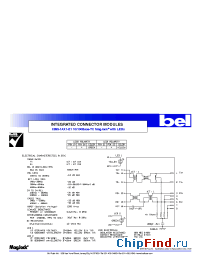 Datasheet C893-1AX1-E1 manufacturer BEL Fuse