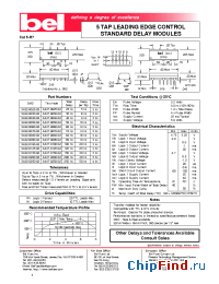 Datasheet S422-0025-02 manufacturer BEL Fuse