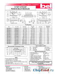 Datasheet S469-0005-XX manufacturer BEL Fuse
